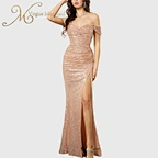 women long sequin dress
